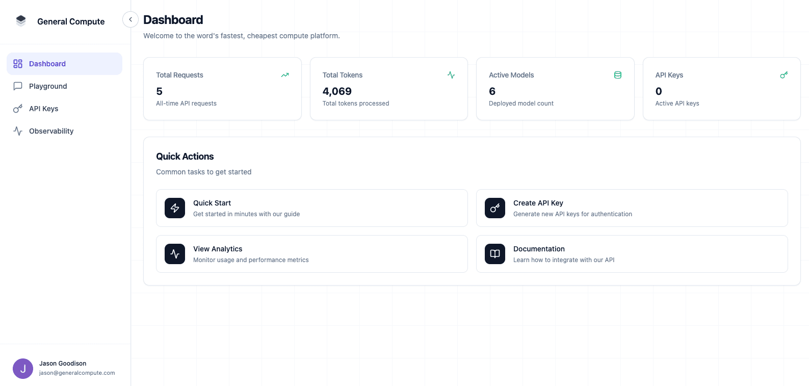 General Compute Platform
